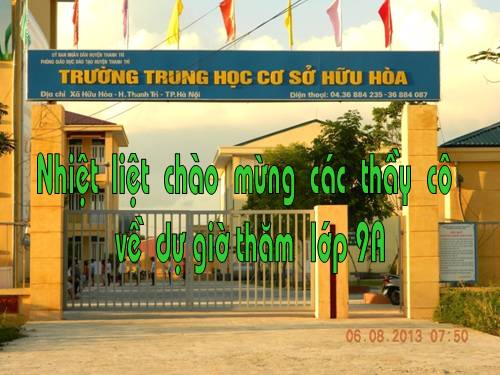 Bài 3. Xưng hô trong hội thoại