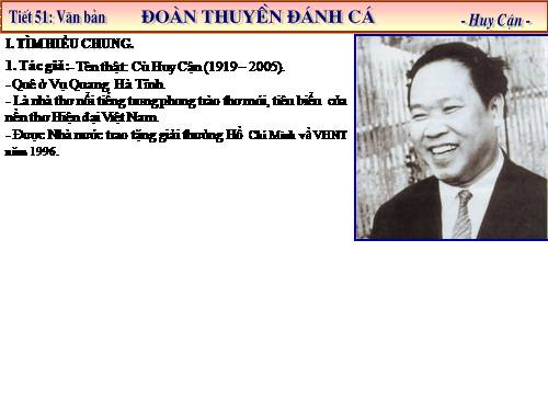 Bài 11. Đoàn thuyền đánh cá