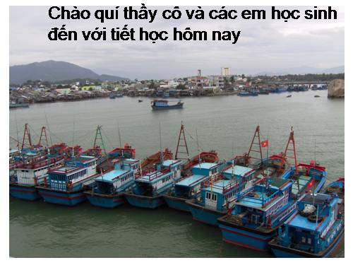 Bài 11. Đoàn thuyền đánh cá