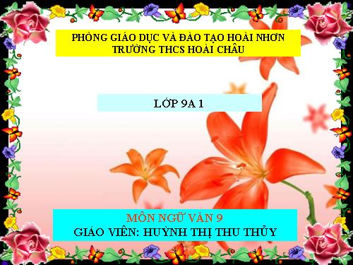 Bài 10. Bài thơ về tiểu đội xe không kính