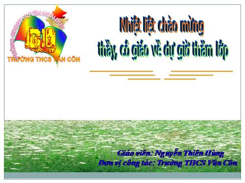 Bài 3. Xưng hô trong hội thoại