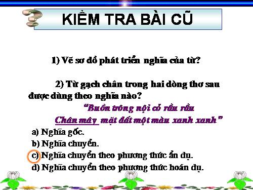 Bài 4. Sự phát triển của từ vựng