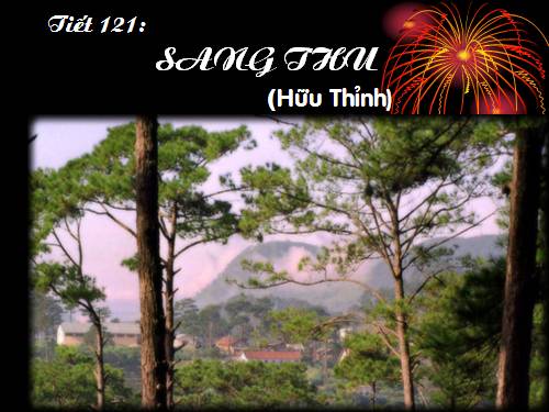 Bài 24. Sang thu