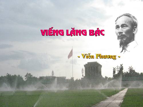 Bài 23. Viếng lăng Bác