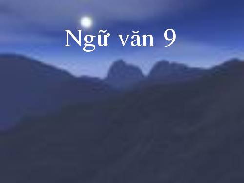 Bài 12. Ánh trăng