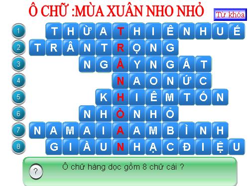Bài 23. Mùa xuân nho nhỏ
