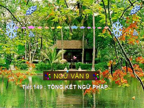 Bài 29. Tổng kết về ngữ pháp