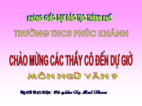 Bài 9. Lục Vân Tiên gặp nạn
