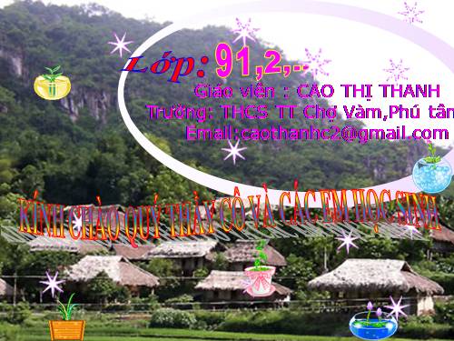 Bài 11. Đoàn thuyền đánh cá