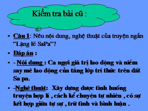 Bài 15. Chiếc lược ngà