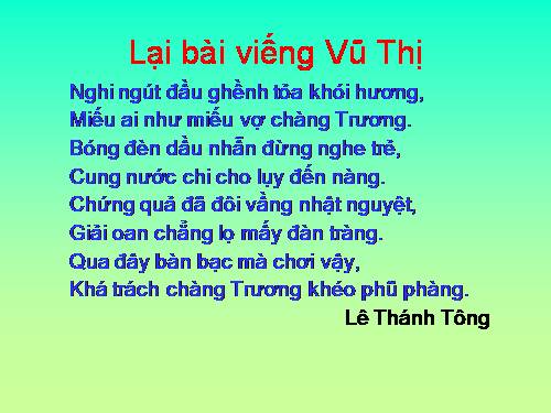 Bài 4. Chuyện người con gái Nam Xương
