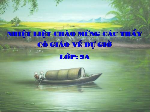 Bài 27. Bến quê