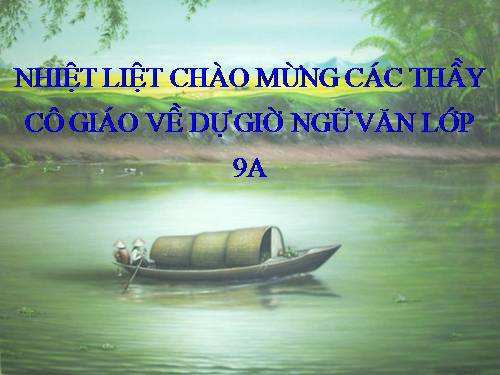 Bài 27. Bến quê