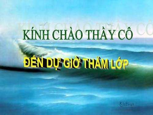 Bài 25. Mây và sóng