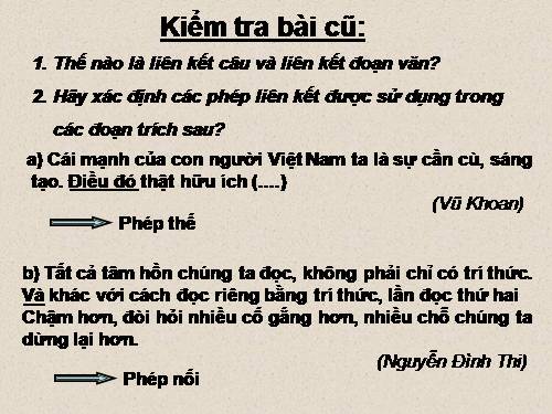 Bài 24. Nghĩa tường minh và hàm ý