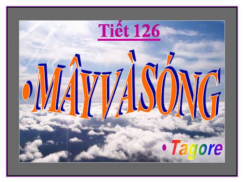Bài 25. Mây và sóng