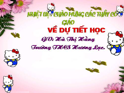 Bài 24. Nghĩa tường minh và hàm ý