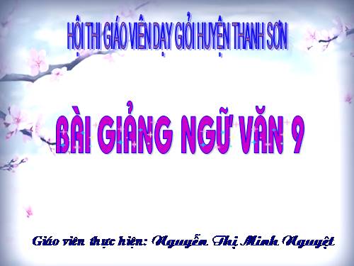 Bài 20. Các thành phần biệt lập (tiếp theo)