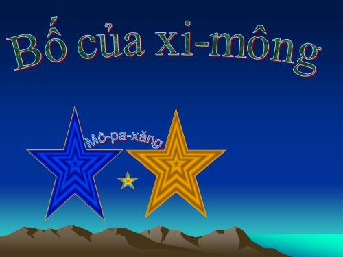 Bài 30. Bố của Xi-mông