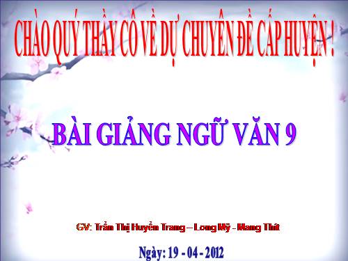 Bài 23. Mùa xuân nho nhỏ