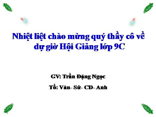 Bài 23. Viếng lăng Bác