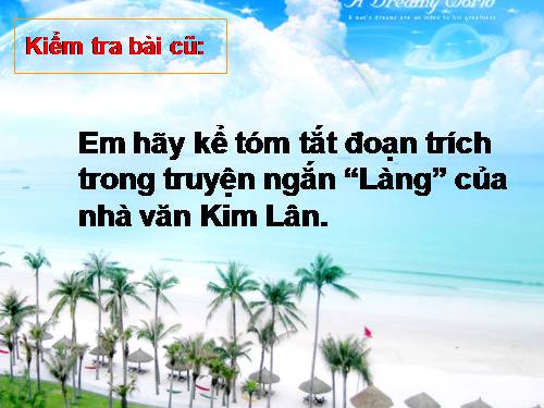 Bài 13. Làng
