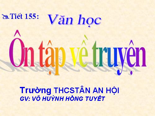 Bài 30. Ôn tập về truyện