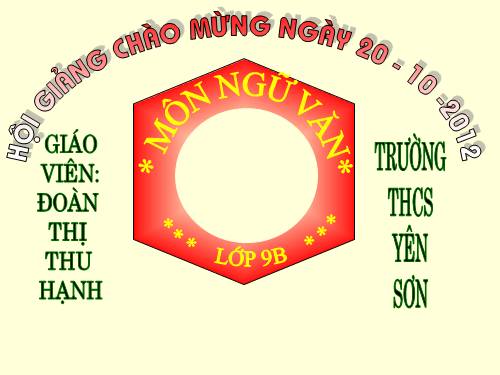 Bài 10. Đồng chí