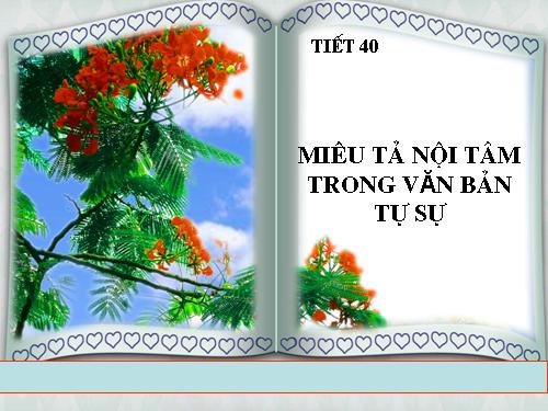 Bài 8. Miêu tả nội tâm trong văn bản tự sự
