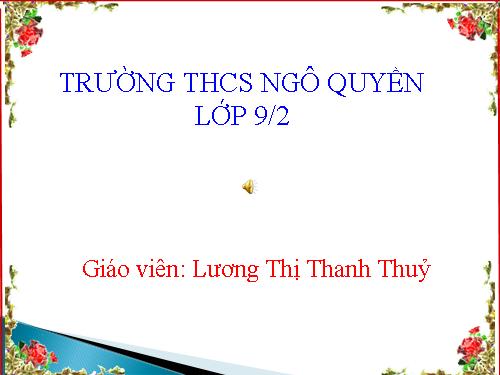 Bài 10. Đồng chí