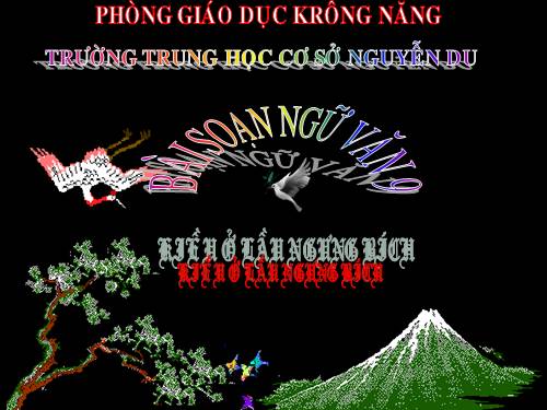 Bài 7. Kiều ở lầu Ngưng Bích