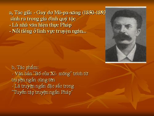 Bài 30. Bố của Xi-mông