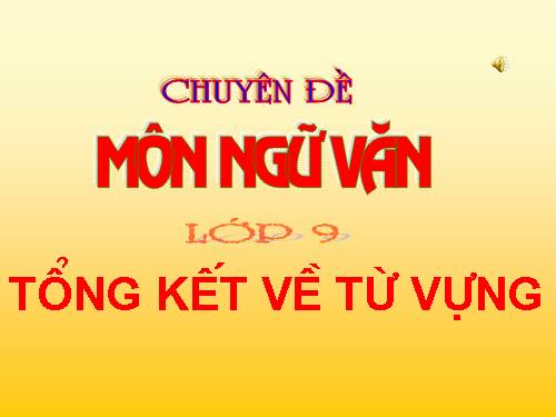 Bài 11. Tổng kết về từ vựng (Từ tượng thanh, tượng hình, một số phép tu từ từ vựng)