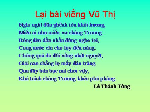 Bài 4. Chuyện người con gái Nam Xương