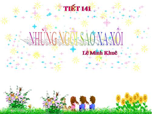 Bài 28. Những ngôi sao xa xôi