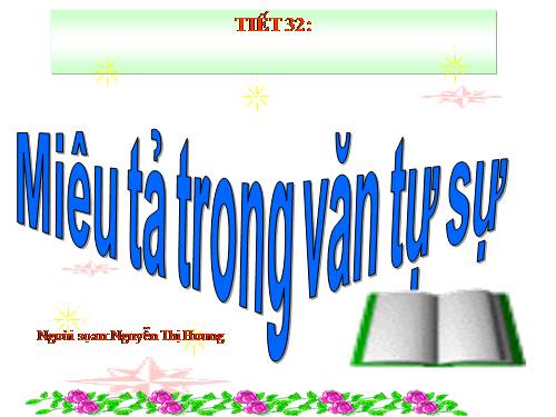 Bài 6. Miêu tả trong văn bản tự sự