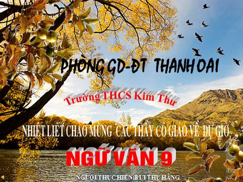 Bài 24. Sang thu