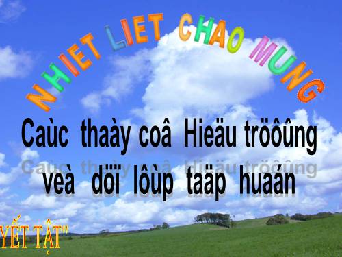 BÀI 1 GIÁO ÁN TẬP HUẤN TRẺ KHIẾM THỊ