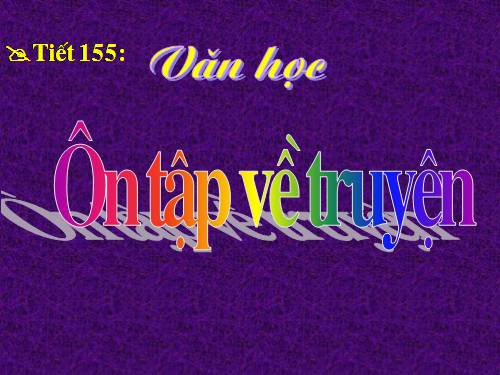 Bài 30. Ôn tập về truyện
