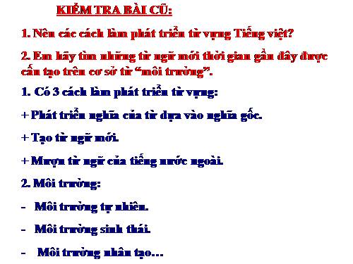 Bài 6. Thuật ngữ