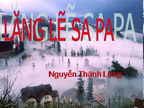 Bài 14. Lặng lẽ Sa Pa
