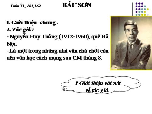 Bài 32. Bắc Sơn