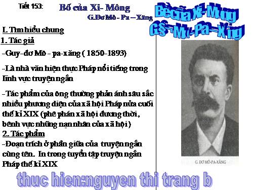 Bài 30. Bố của Xi-mông