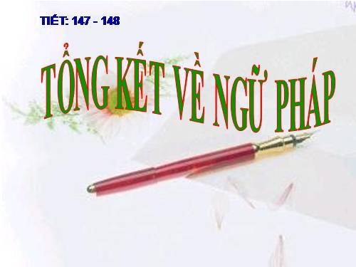 Bài 29. Tổng kết về ngữ pháp