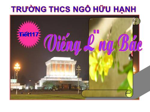 Bài 23. Viếng lăng Bác