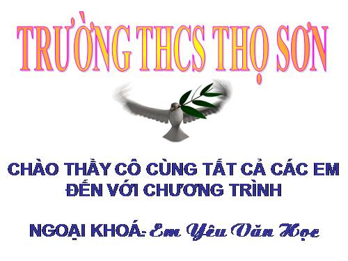 Ngoại khóa văn học