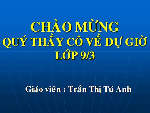 Bài 20. Các thành phần biệt lập (tiếp theo)