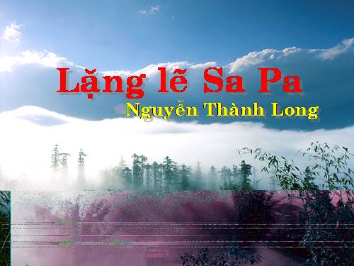 Bài 14. Lặng lẽ Sa Pa