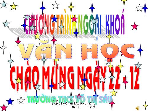 ngoại khóa văn học