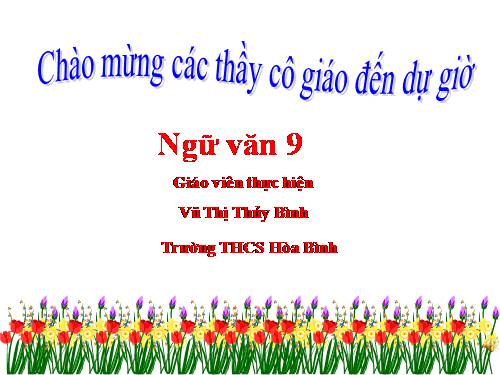 Bài 18. Khởi ngữ